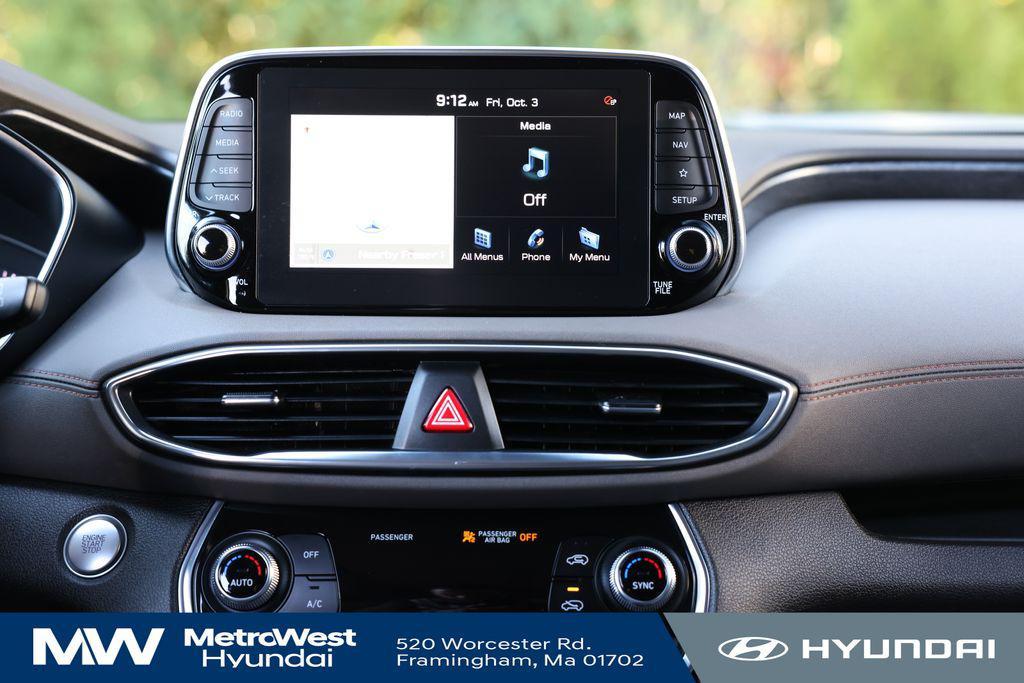 used 2019 Hyundai Santa Fe car, priced at $17,498