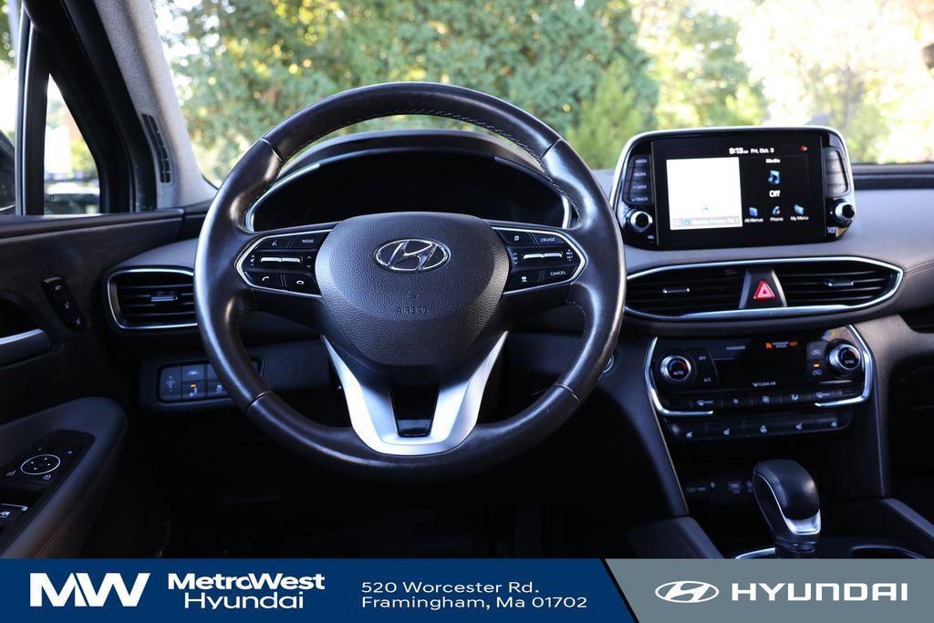 used 2019 Hyundai Santa Fe car, priced at $17,498