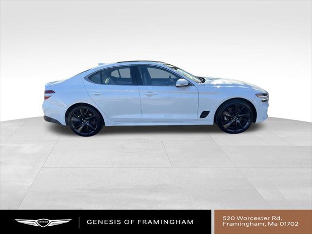 used 2023 Genesis G70 car, priced at $33,487