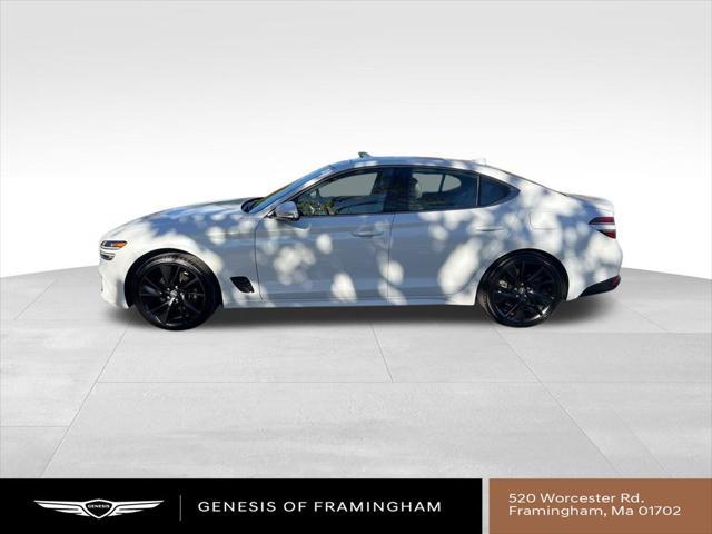 used 2023 Genesis G70 car, priced at $33,487