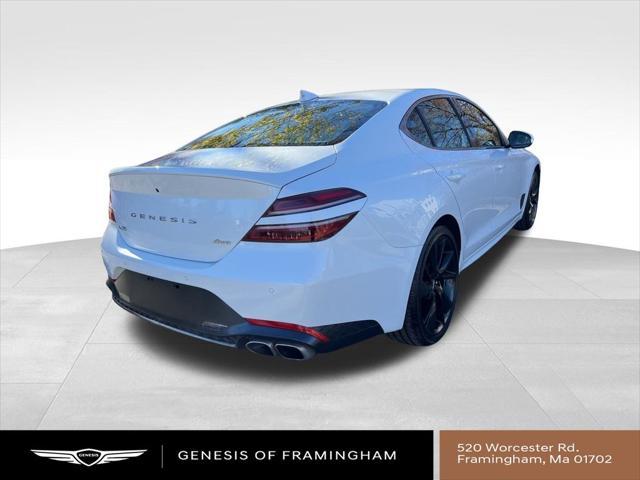 used 2023 Genesis G70 car, priced at $33,487