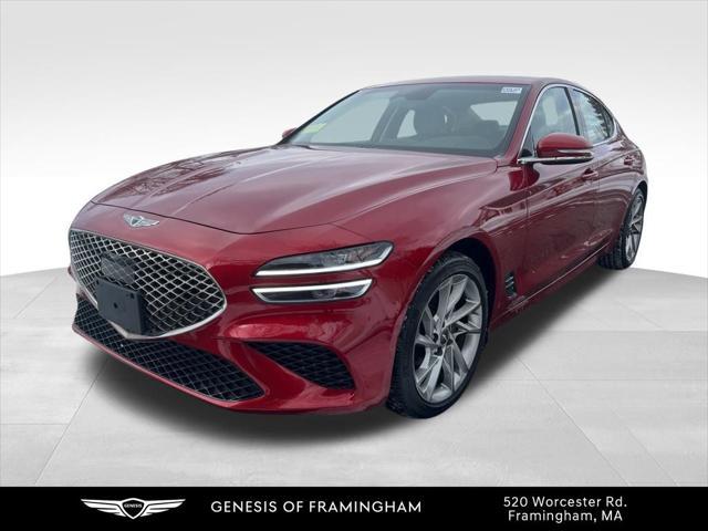 used 2022 Genesis G70 car, priced at $27,500