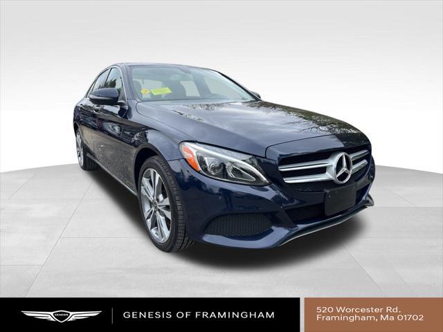 used 2018 Mercedes-Benz C-Class car, priced at $20,188