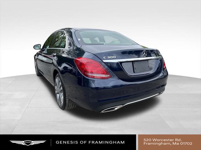 used 2018 Mercedes-Benz C-Class car, priced at $19,895