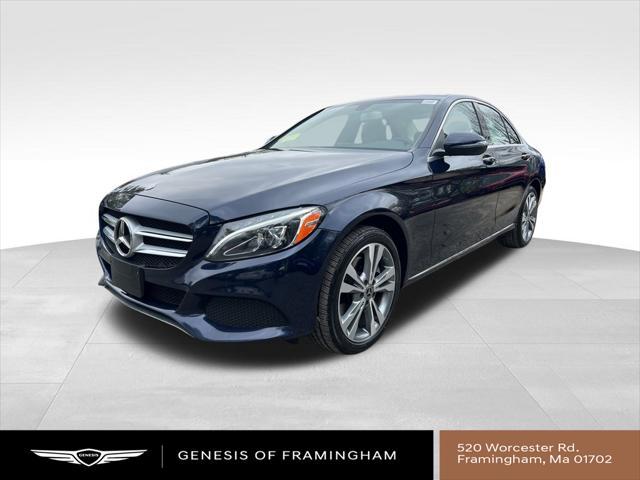 used 2018 Mercedes-Benz C-Class car, priced at $19,245