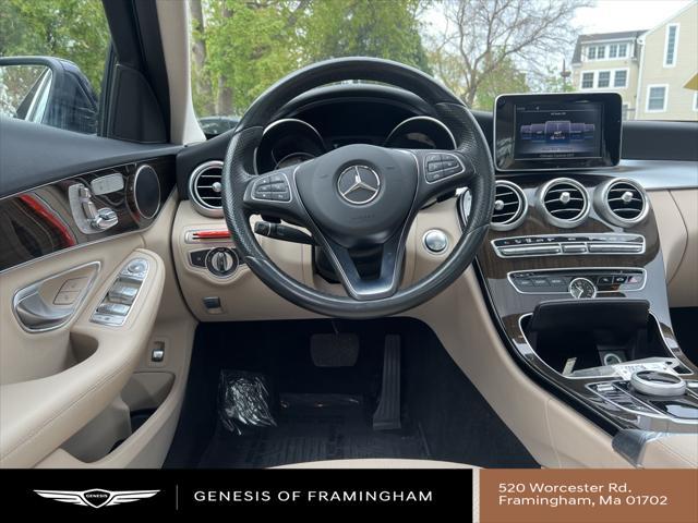 used 2018 Mercedes-Benz C-Class car, priced at $19,245