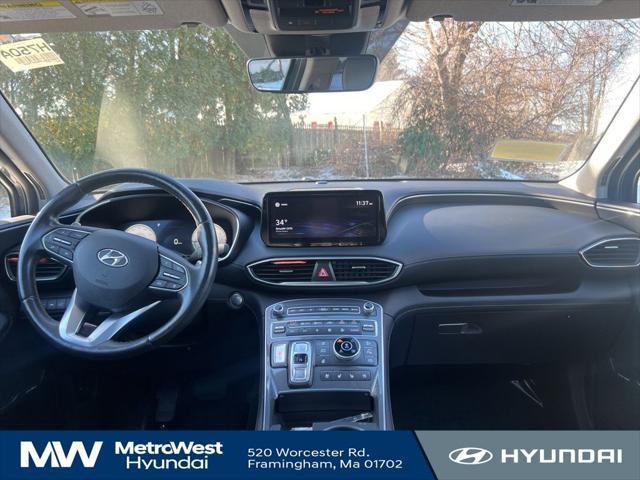 used 2021 Hyundai Santa Fe car, priced at $22,218