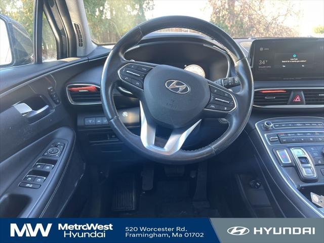 used 2021 Hyundai Santa Fe car, priced at $22,218