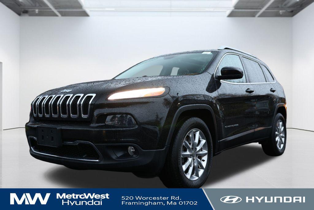 used 2015 Jeep Cherokee car, priced at $13,649