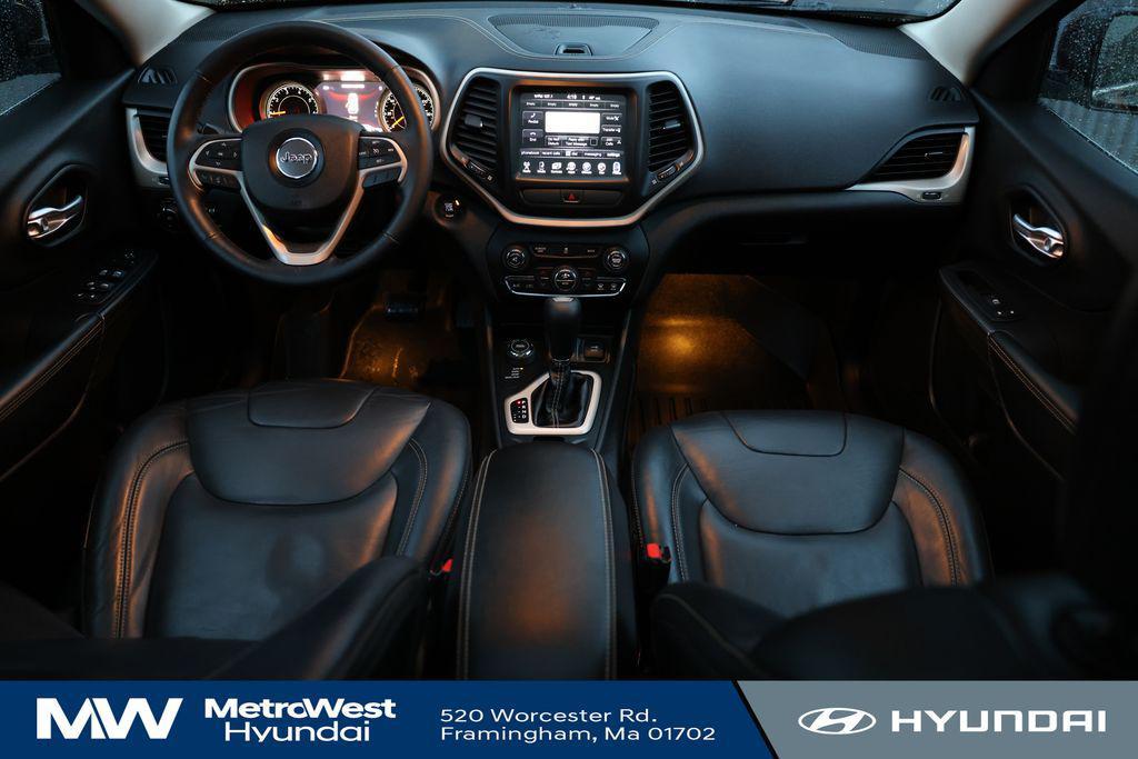 used 2015 Jeep Cherokee car, priced at $13,649