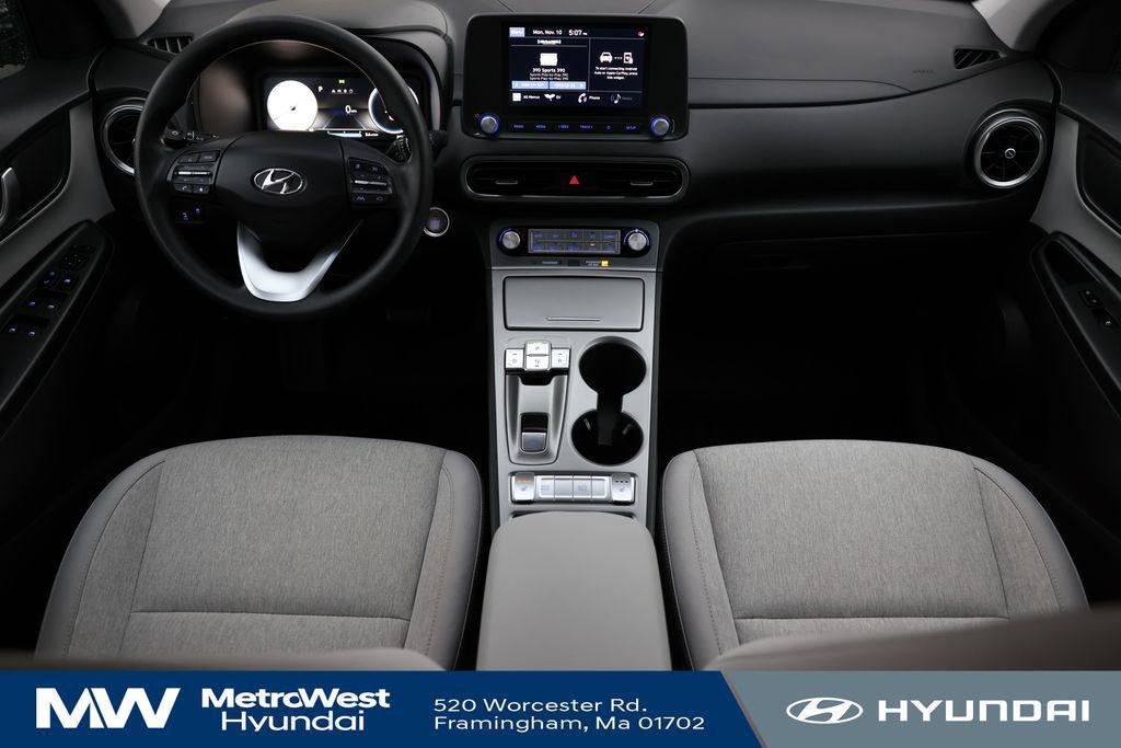 used 2023 Hyundai Kona EV car, priced at $19,698