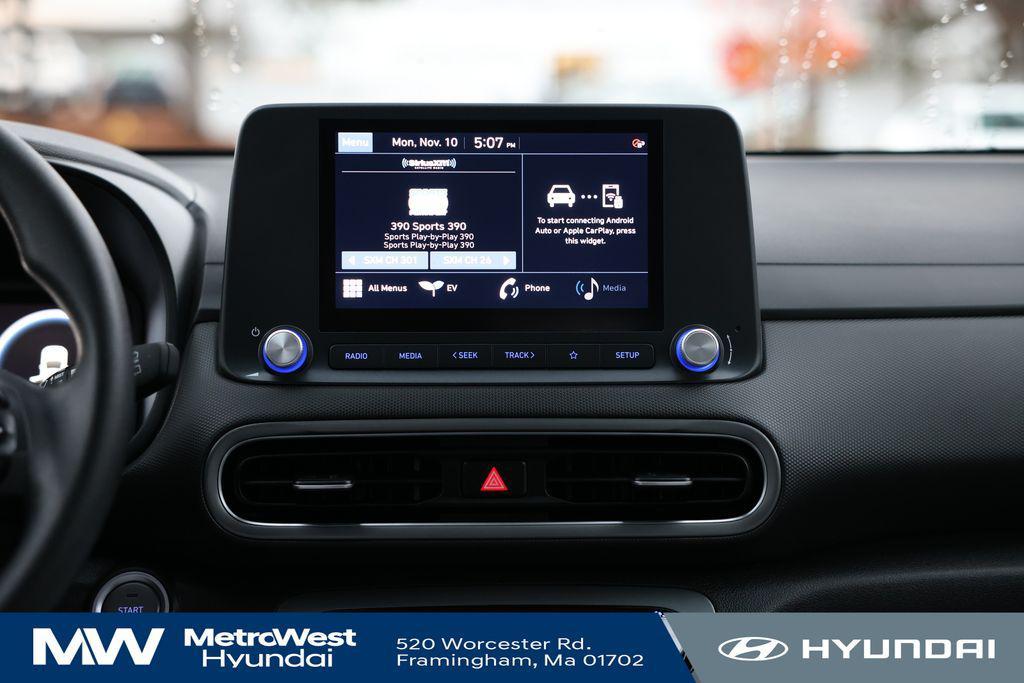 used 2023 Hyundai Kona EV car, priced at $19,698