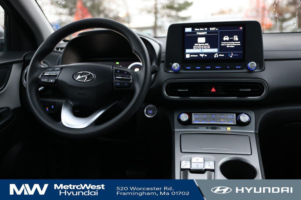 used 2023 Hyundai Kona EV car, priced at $19,698