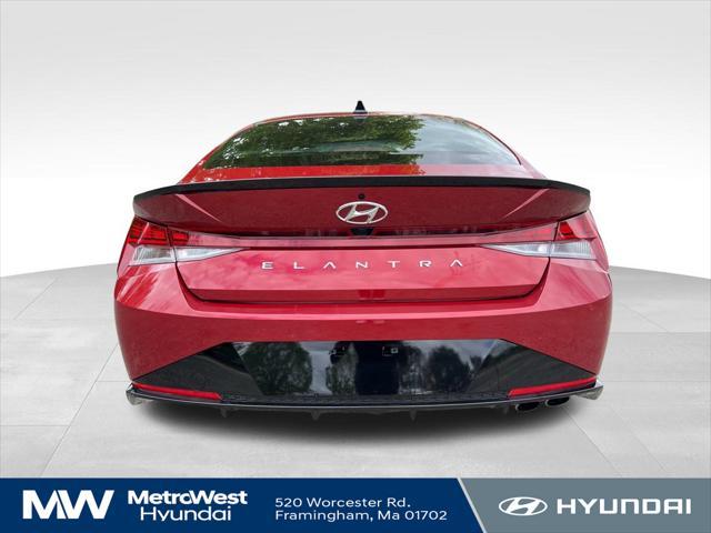used 2023 Hyundai Elantra car, priced at $24,285