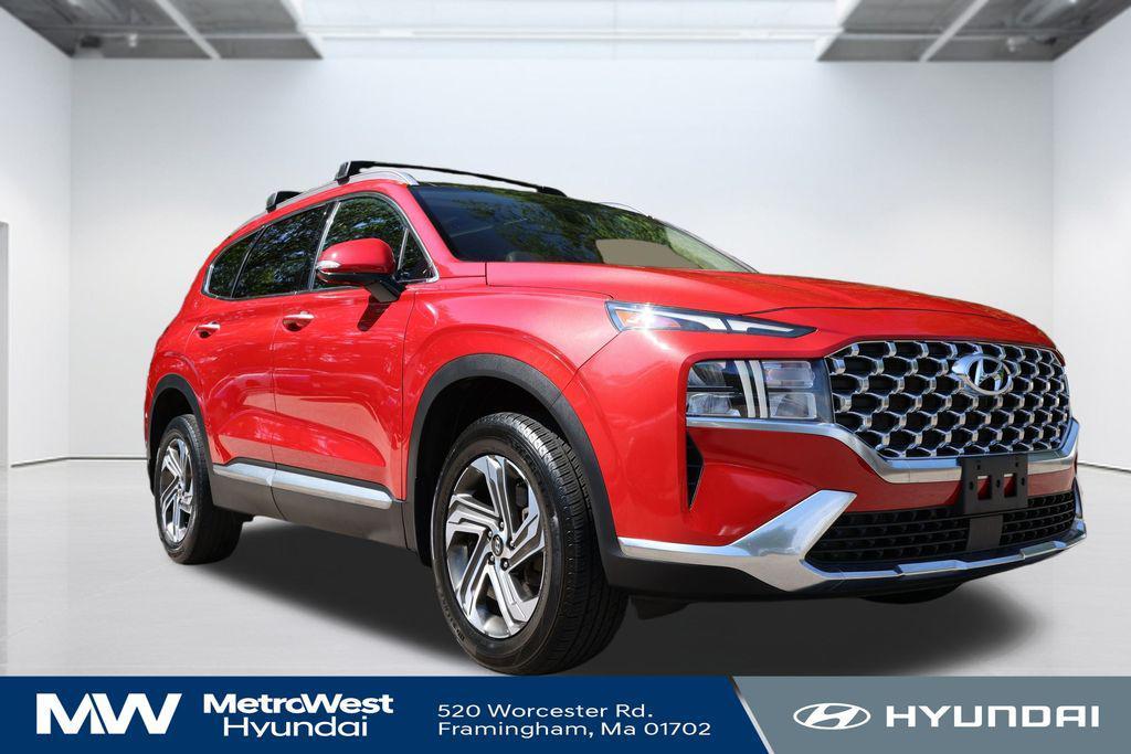 used 2022 Hyundai Santa Fe car, priced at $23,998