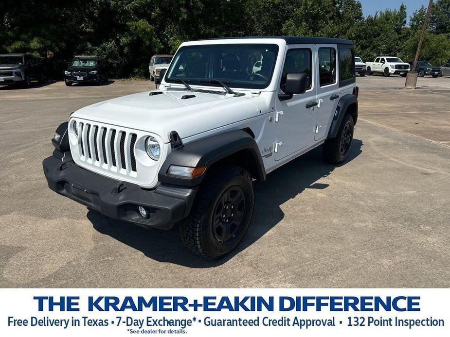 used 2021 Jeep Wrangler Unlimited car, priced at $33,900