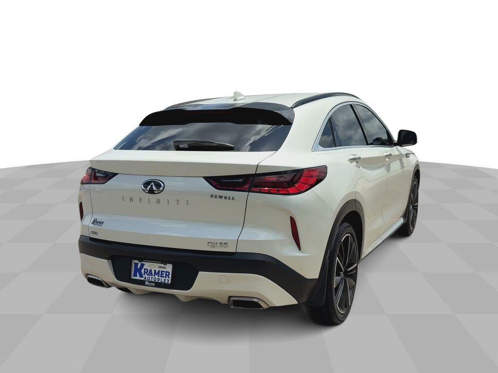 used 2023 INFINITI QX55 car, priced at $36,998