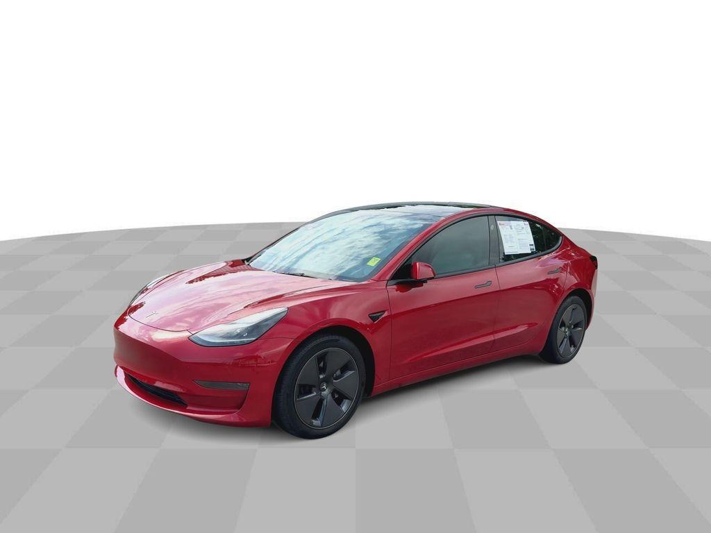 used 2023 Tesla Model 3 car, priced at $27,598