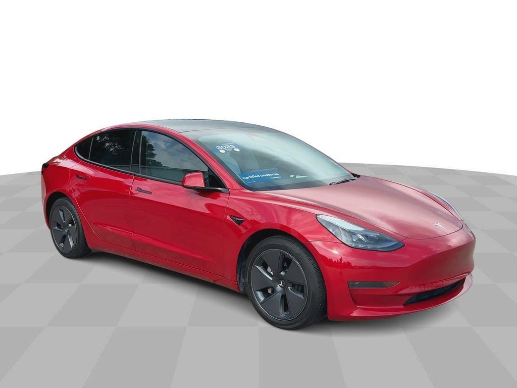 used 2023 Tesla Model 3 car, priced at $27,598