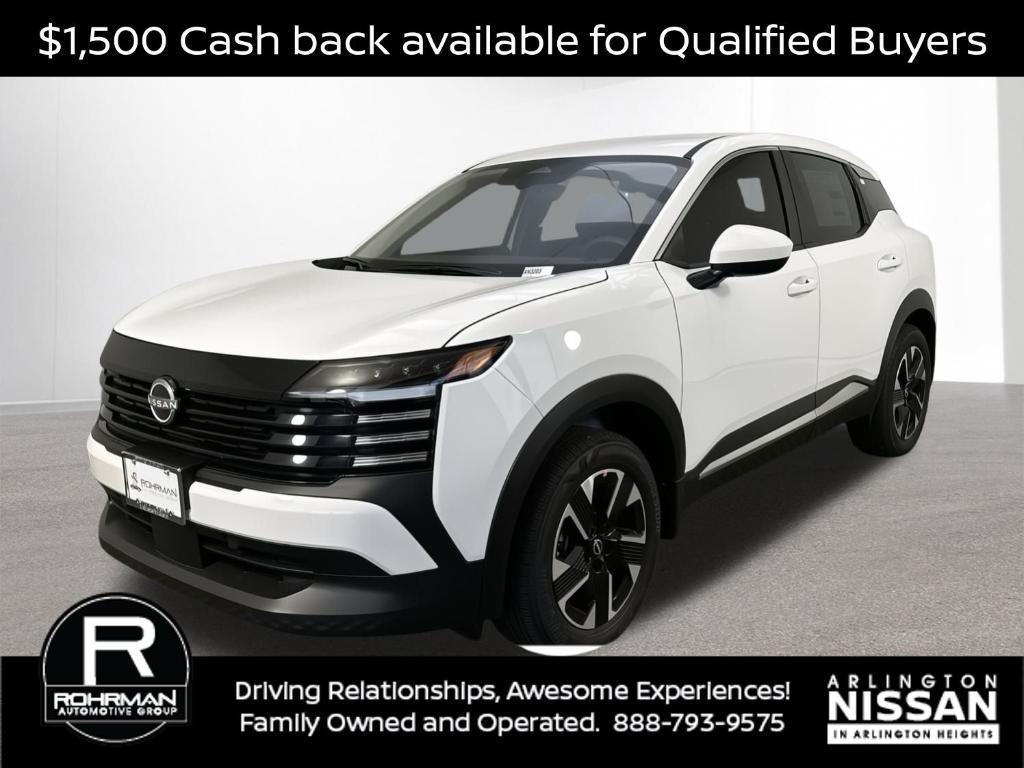 new 2025 Nissan Kicks car, priced at $24,843