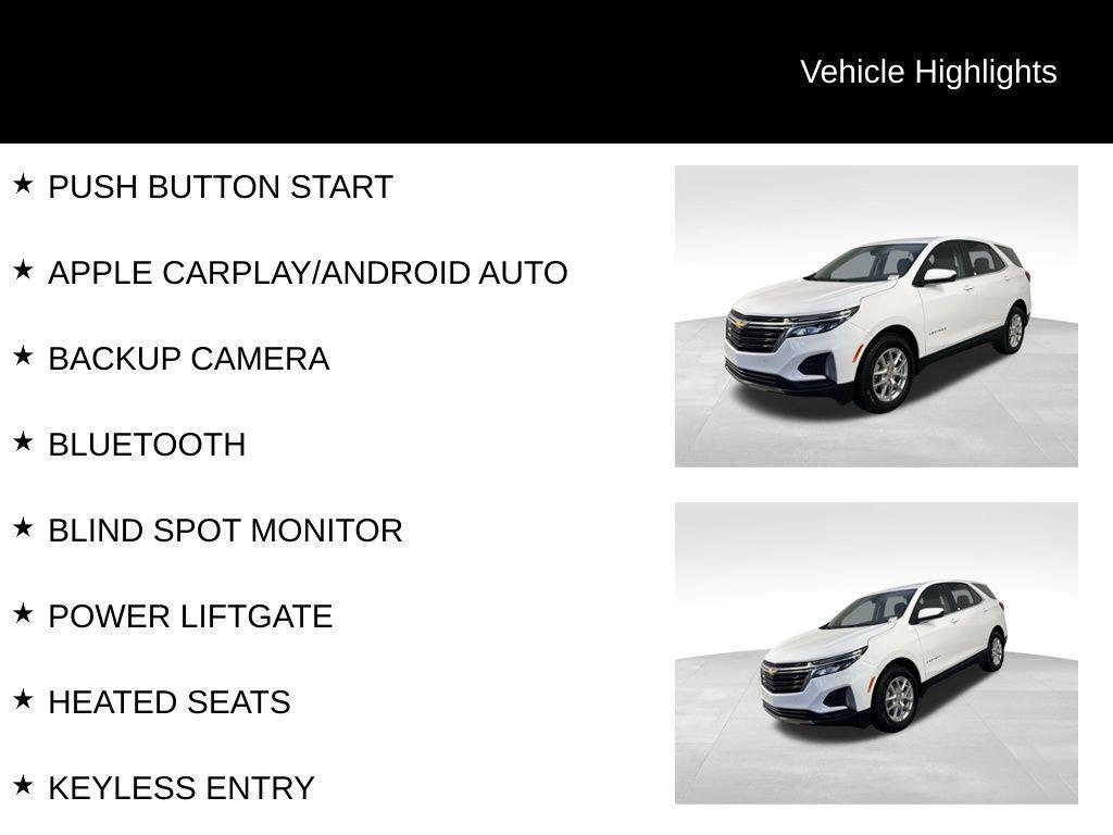 used 2022 Chevrolet Equinox car, priced at $20,226