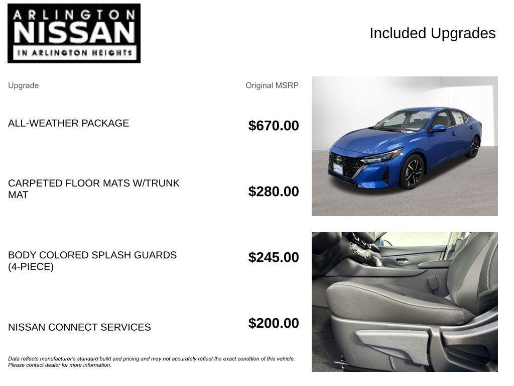 new 2025 Nissan Sentra car, priced at $20,832