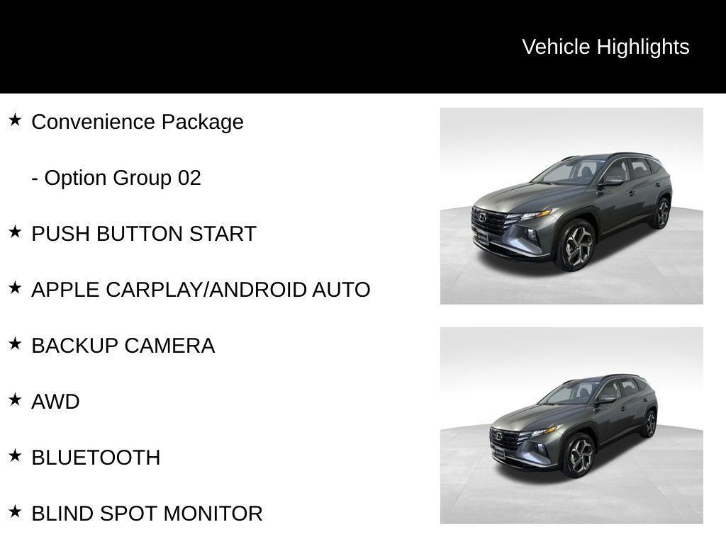 used 2022 Hyundai Tucson car, priced at $22,726