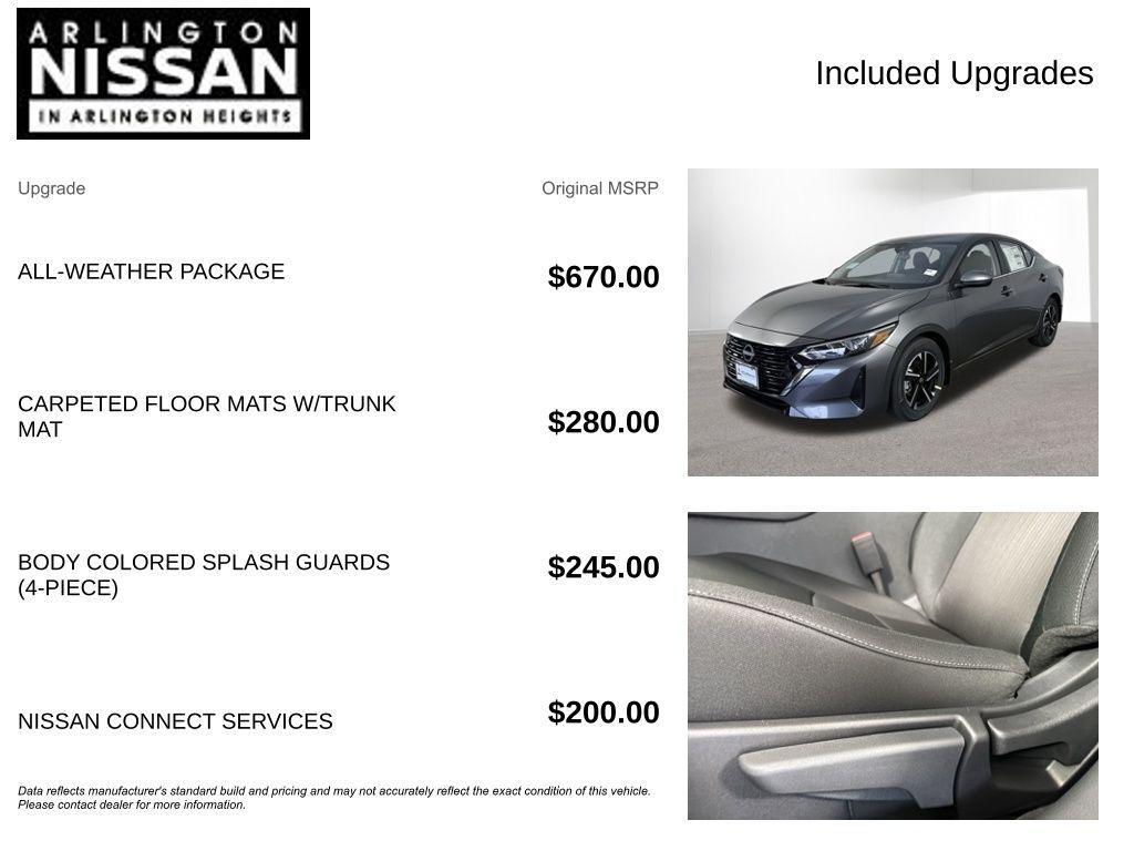new 2025 Nissan Sentra car, priced at $20,754