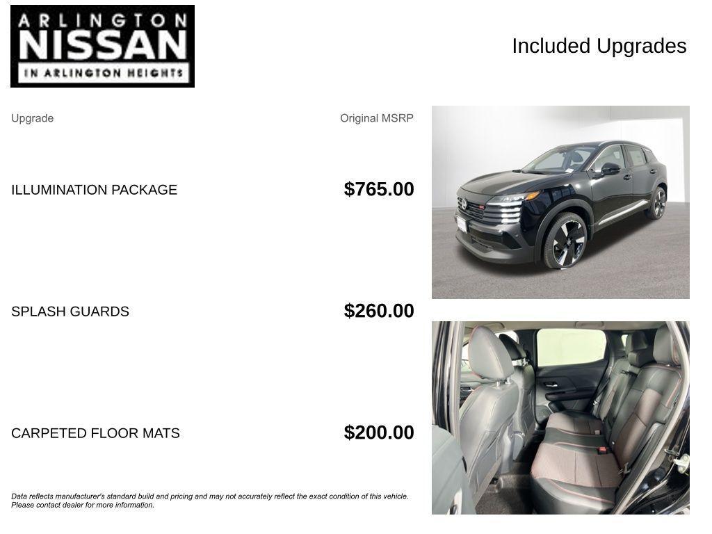 new 2025 Nissan Kicks car, priced at $24,084