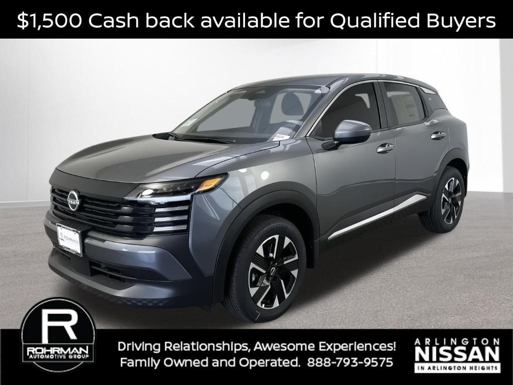 new 2025 Nissan Kicks car, priced at $25,055