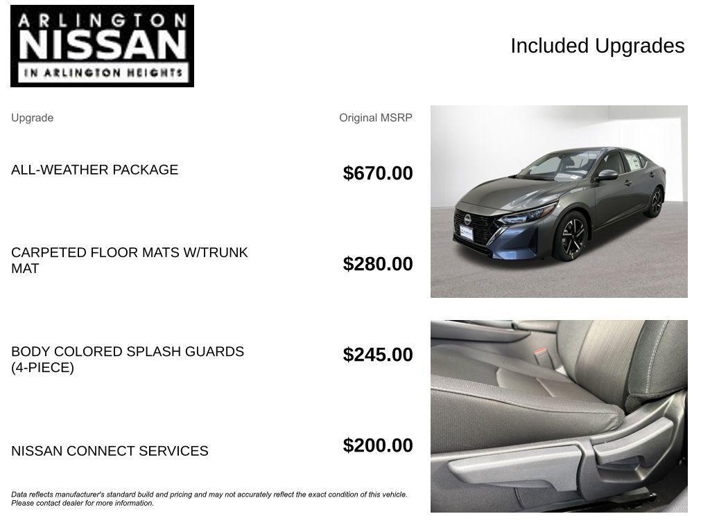 new 2025 Nissan Sentra car, priced at $20,754