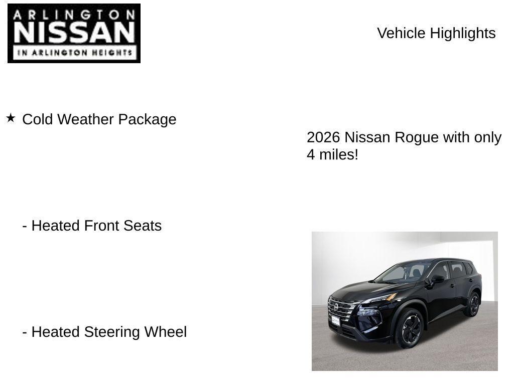 new 2026 Nissan Rogue car, priced at $29,759