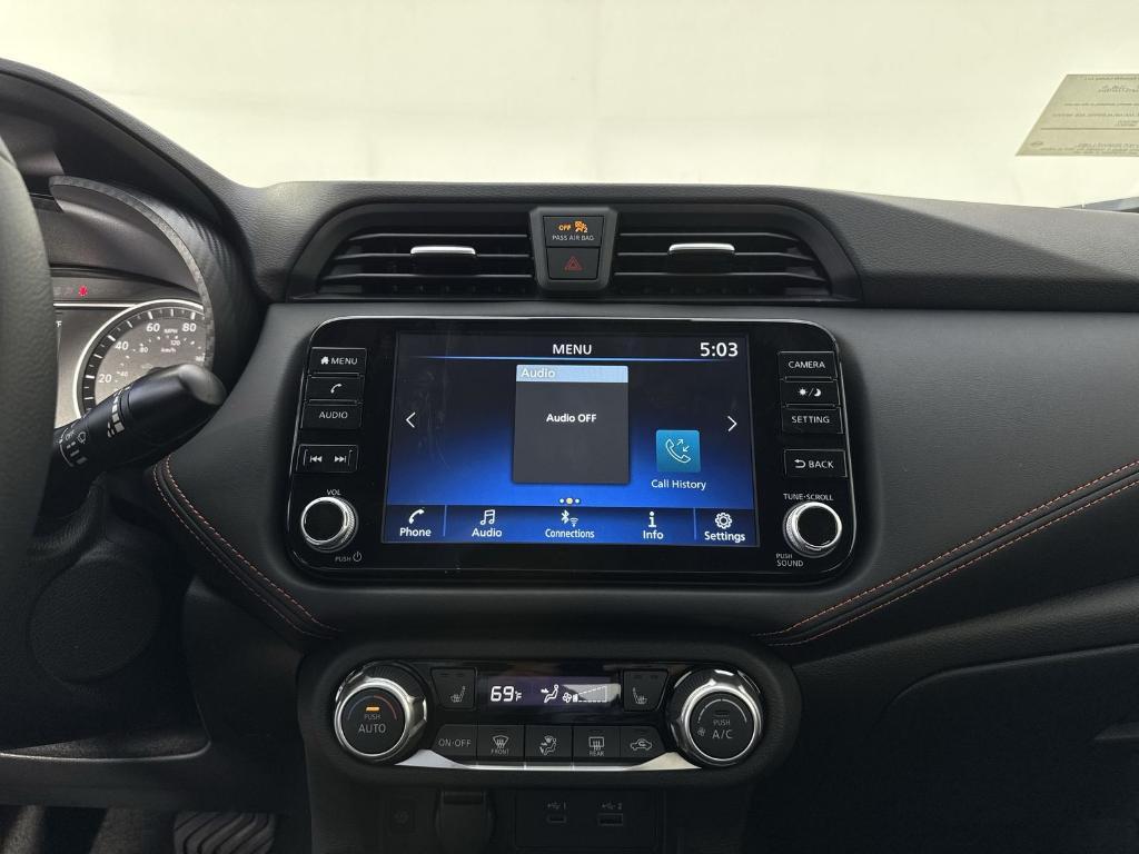 new 2025 Nissan Versa car, priced at $18,762