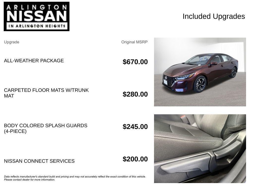 new 2025 Nissan Sentra car, priced at $20,685