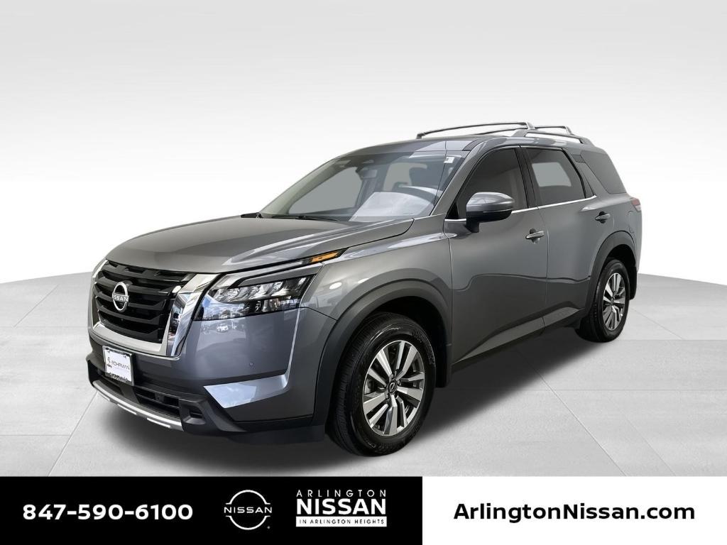 used 2025 Nissan Pathfinder car, priced at $43,726