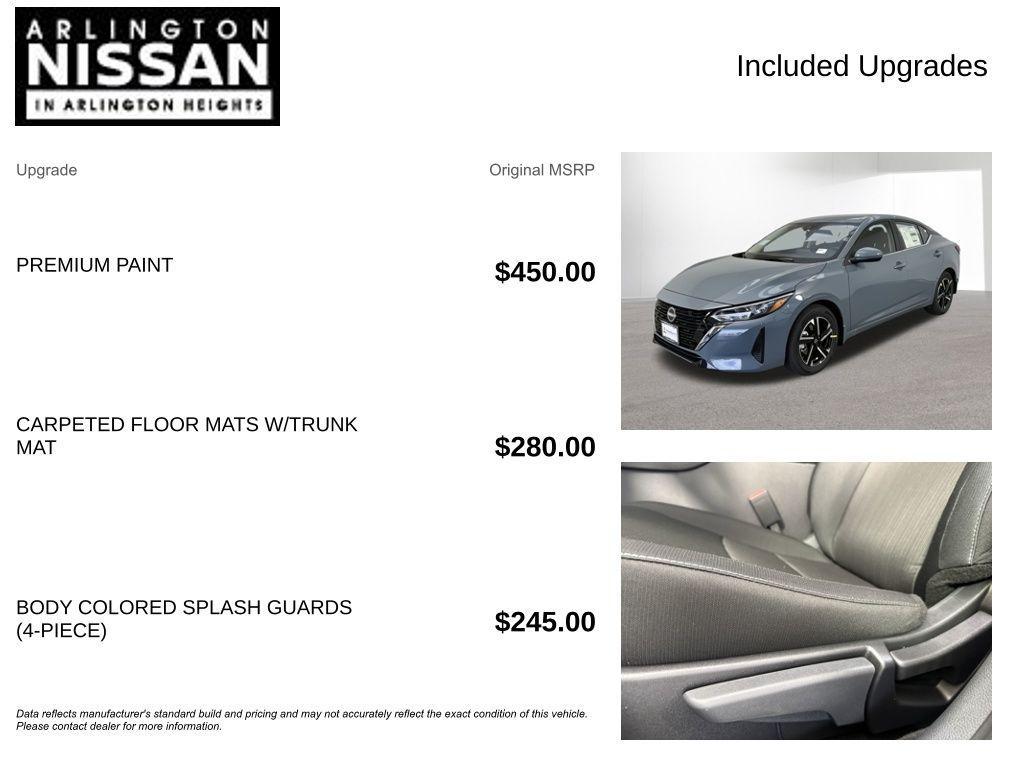 new 2025 Nissan Sentra car, priced at $20,434