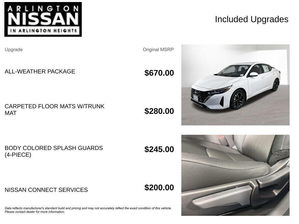 new 2025 Nissan Sentra car, priced at $20,754