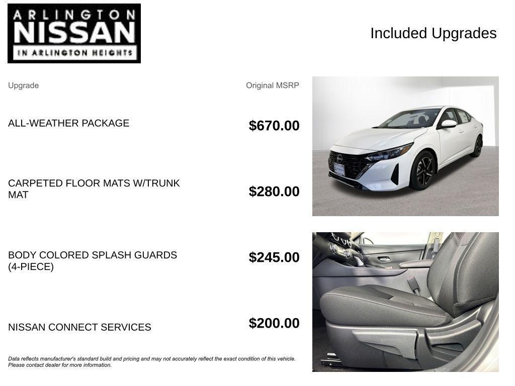 new 2025 Nissan Sentra car, priced at $20,754