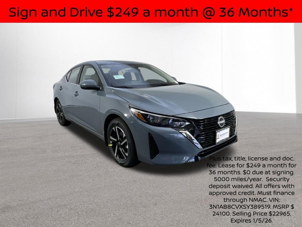 new 2025 Nissan Sentra car, priced at $20,654