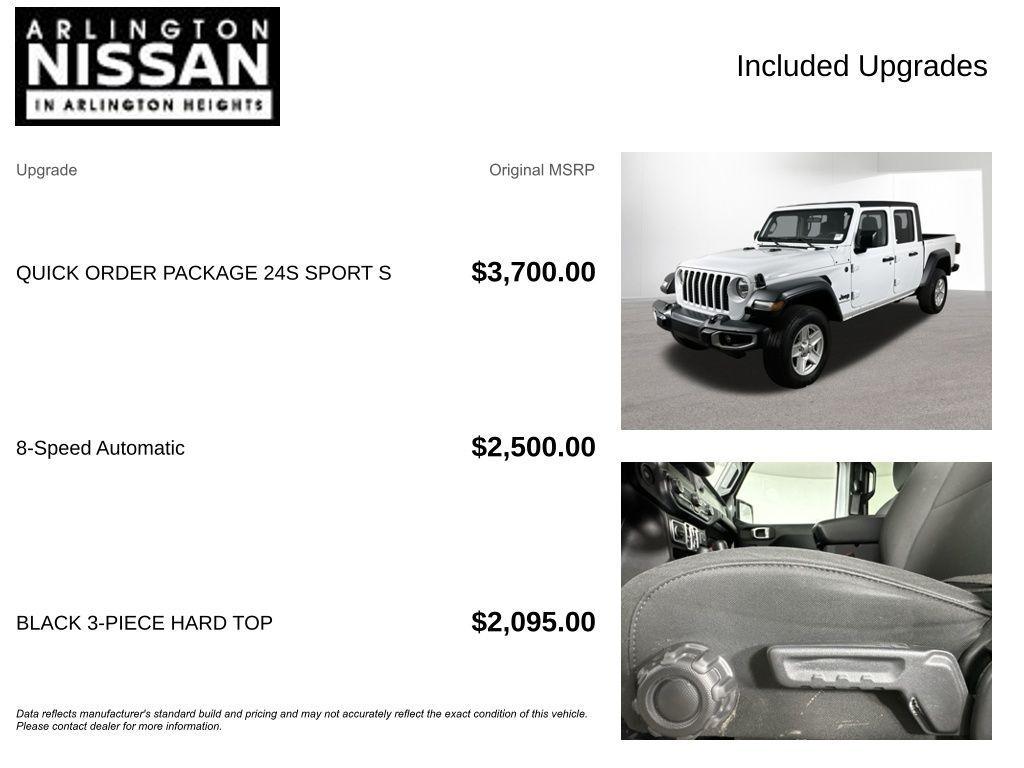 used 2023 Jeep Gladiator car, priced at $24,850