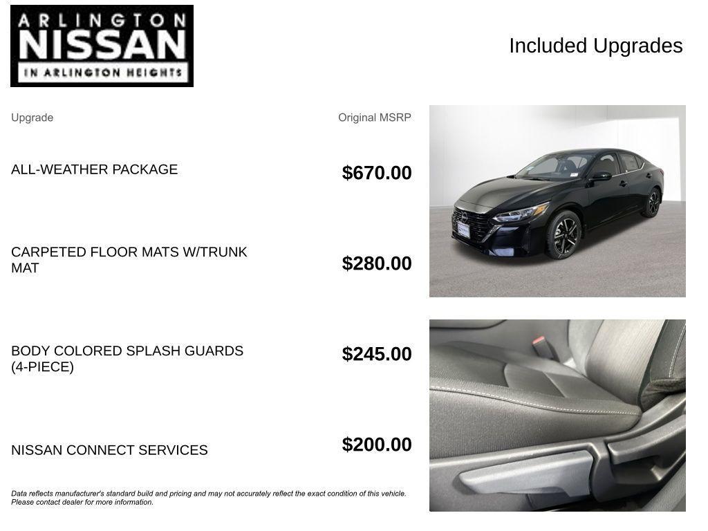 new 2025 Nissan Sentra car, priced at $20,754