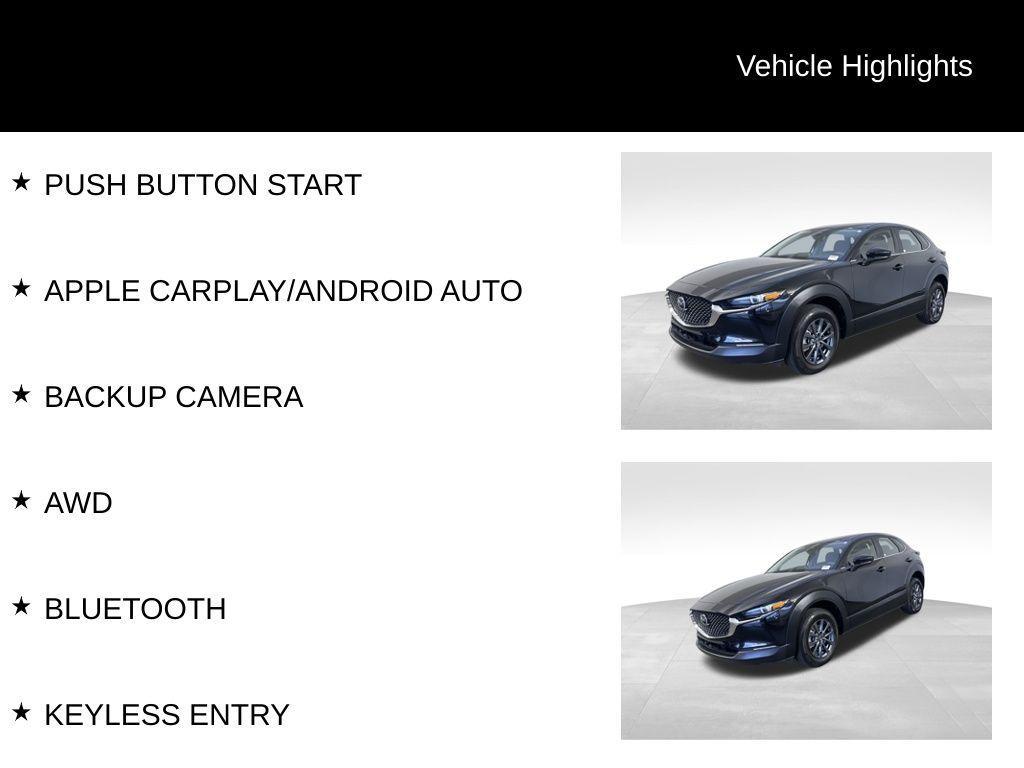 used 2024 Mazda CX-30 car, priced at $23,526
