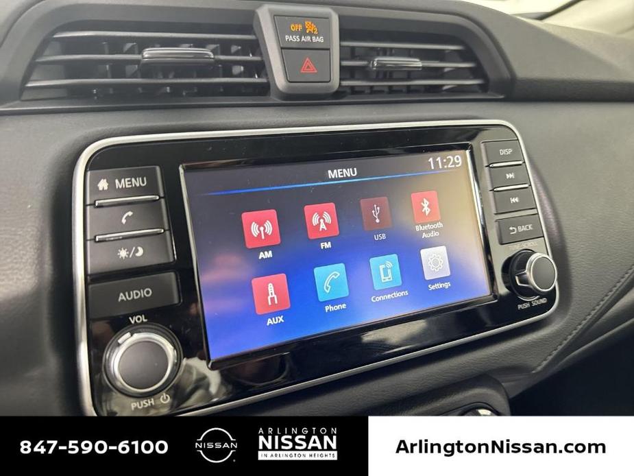 new 2025 Nissan Versa car, priced at $18,373