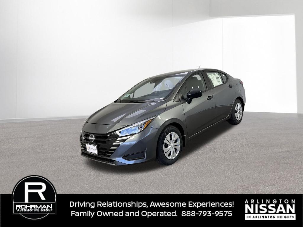 new 2025 Nissan Versa car, priced at $20,208