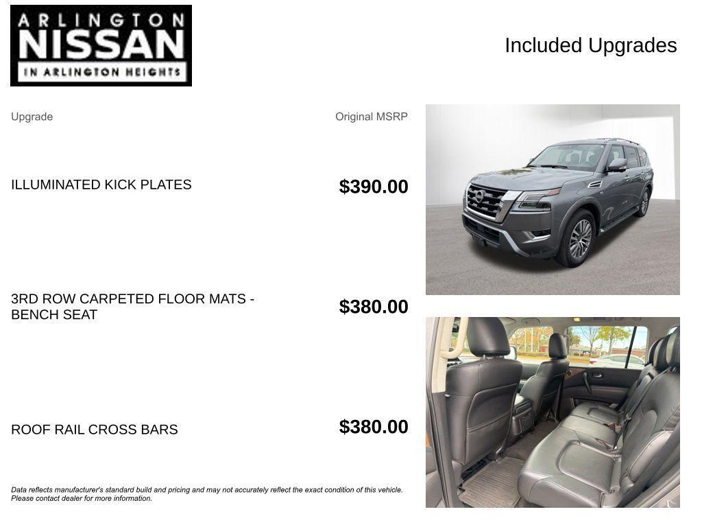 used 2022 Nissan Armada car, priced at $33,595