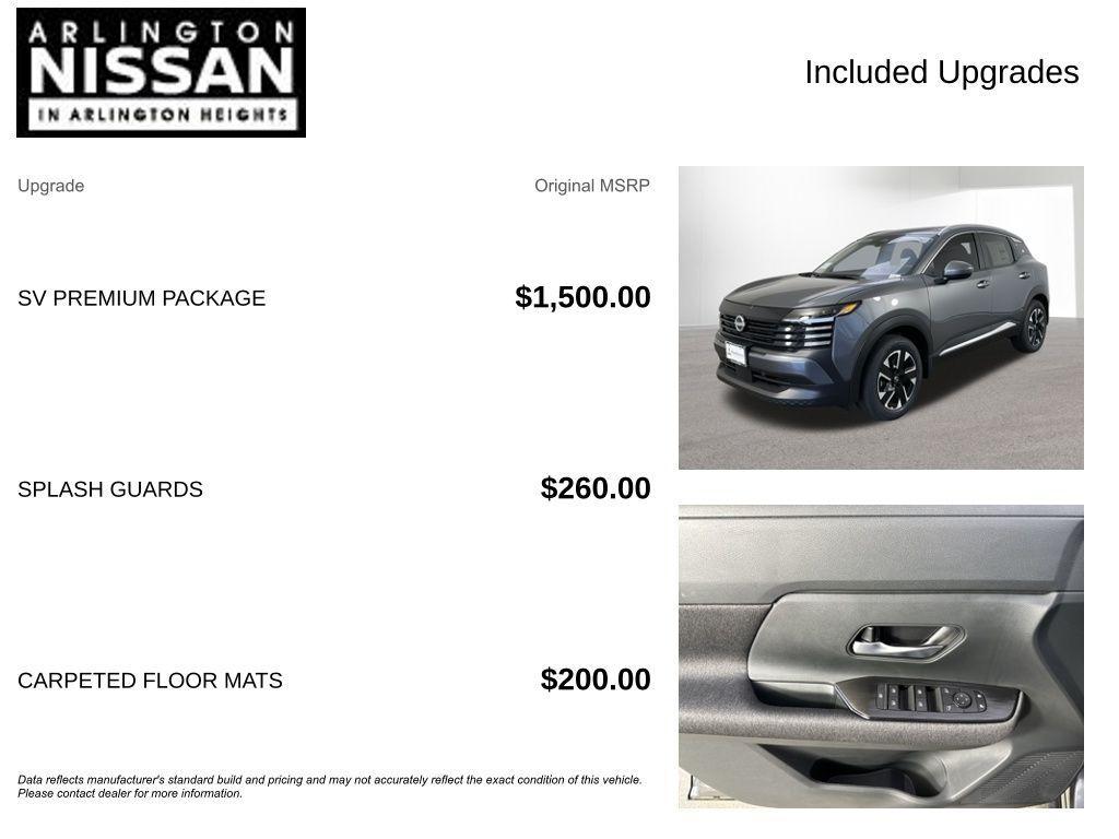 new 2025 Nissan Kicks car, priced at $27,671