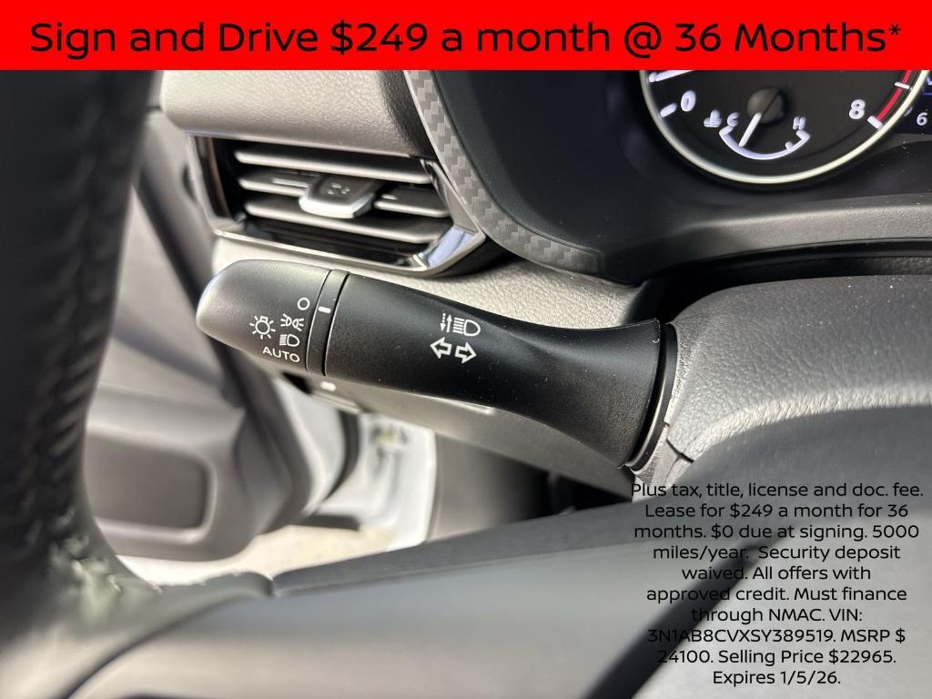 new 2025 Nissan Sentra car, priced at $20,332