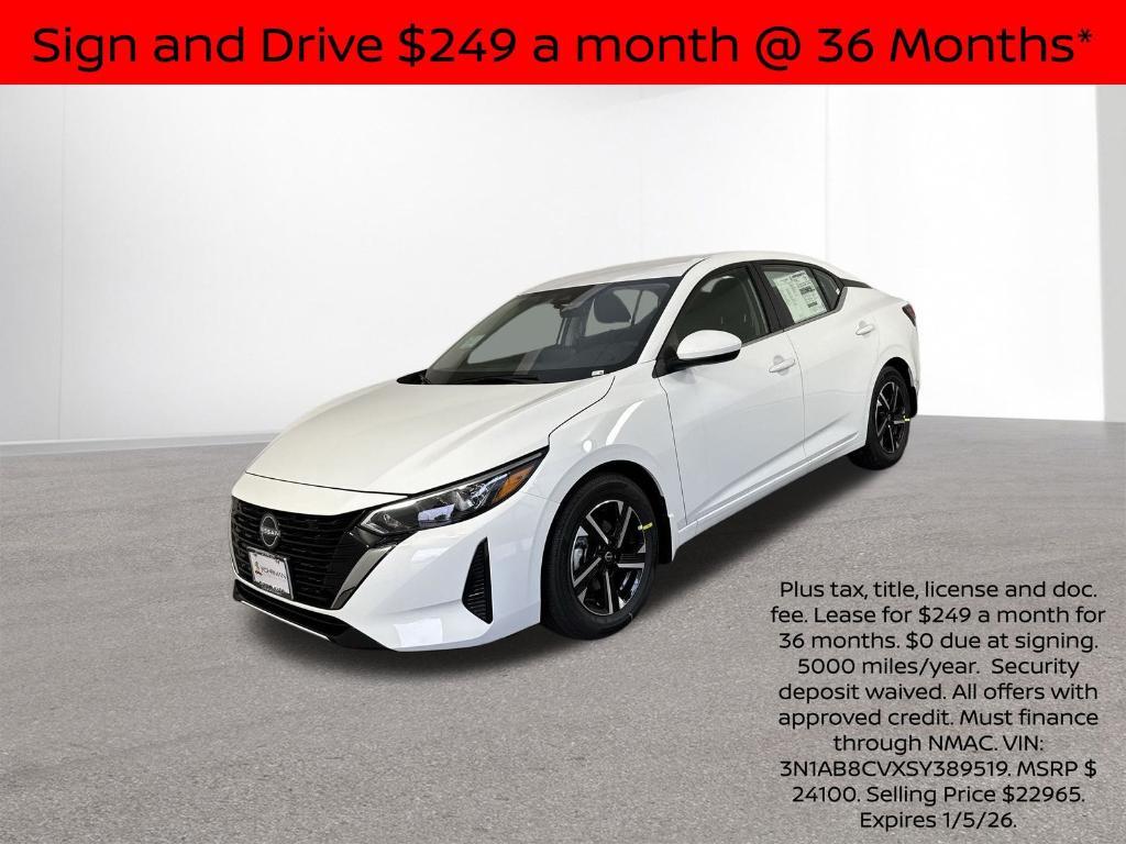 new 2025 Nissan Sentra car, priced at $20,332