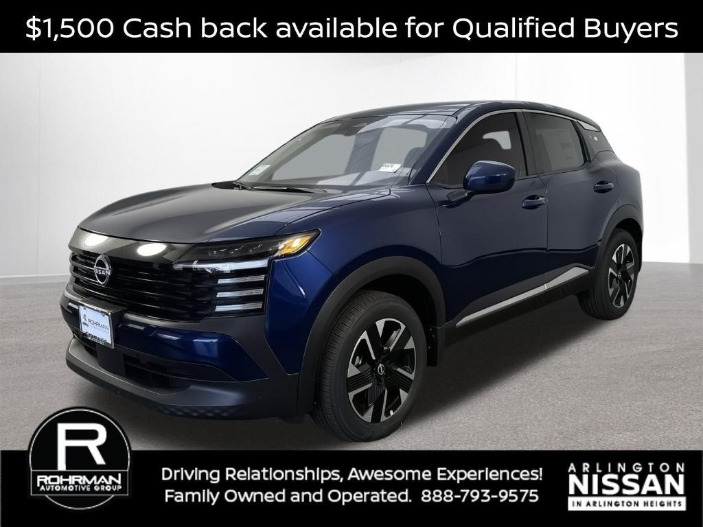 new 2025 Nissan Kicks car, priced at $25,217