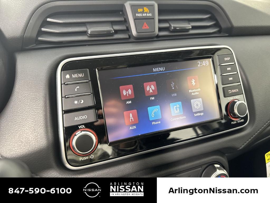 new 2025 Nissan Versa car, priced at $18,373